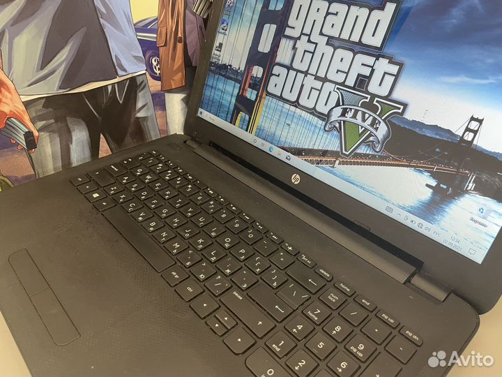 Шустрый ноубук HP intel/4gb/SSD M2