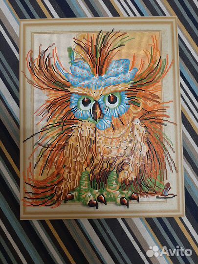 Картина из страз ручной работы 