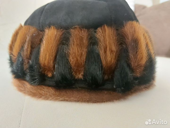 Шапка зимняя меховая женская