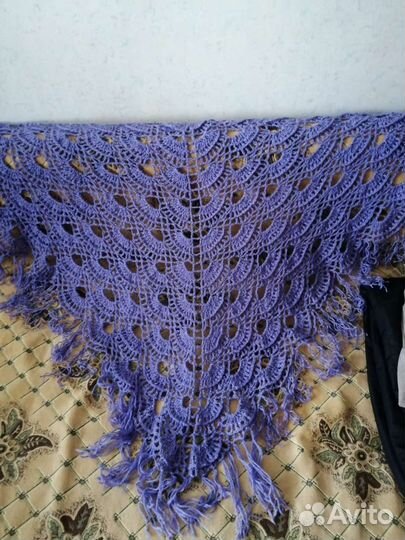 Шаль ручной работы