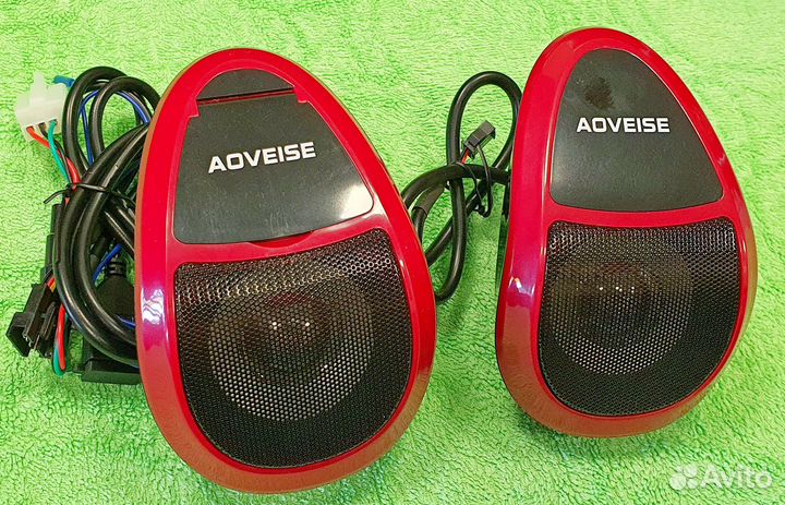 Аудиосистема для мотоцикла и электроскутера