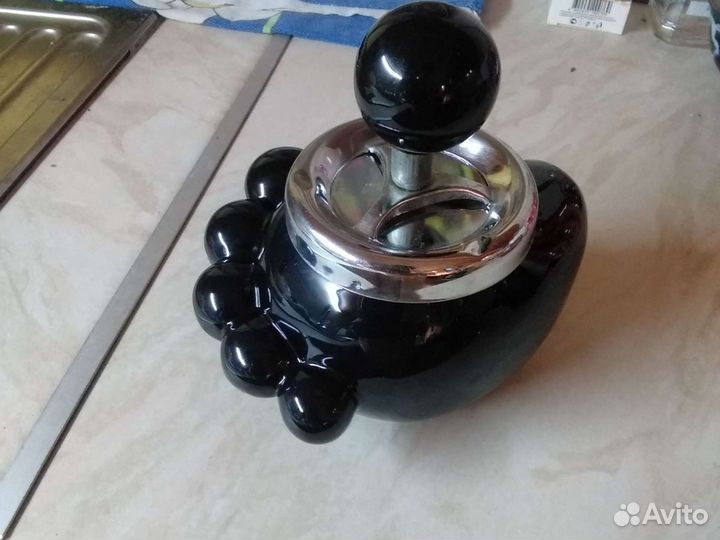 Пепельница керамика стекло