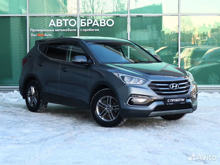 Hyundai Santa Fe 2.4 AT, 2018, 96 748 км