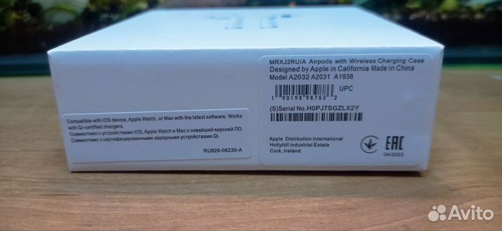 Беспроводные наушники airpods