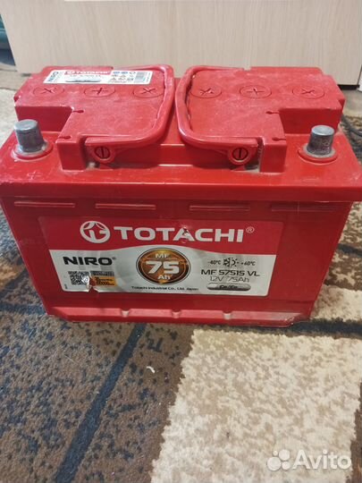 Аккумулятор Totachi Niro 75
