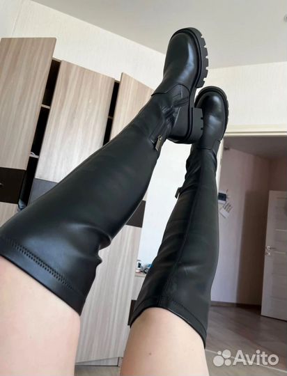 Ботинки ботфорты