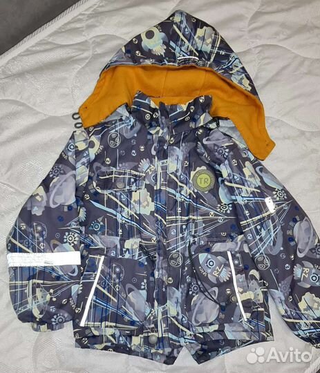 Костюм зимне-весенний и ветровка 110-116