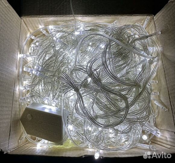 Гирлянда занавес 2/3