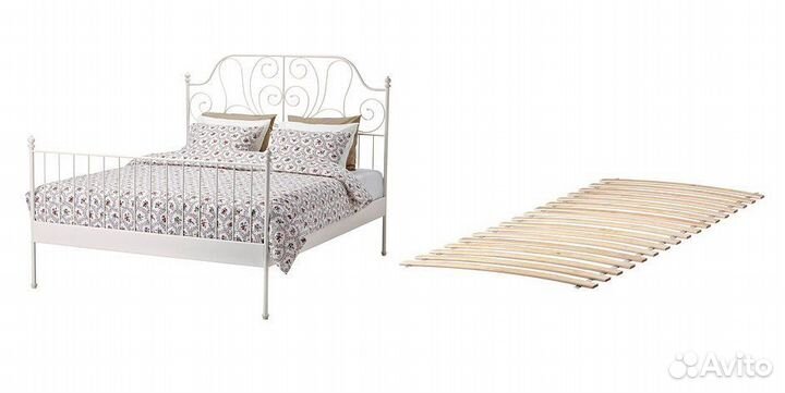 Кровать Leirvik IKEA
