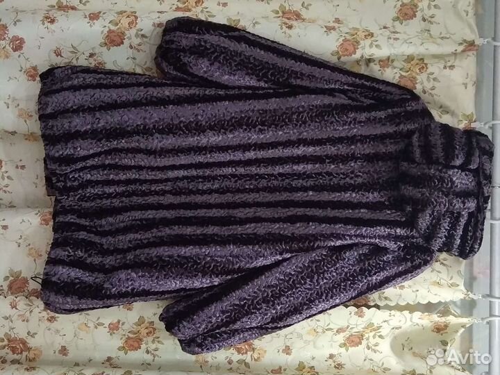 Шубка под каракуль Экомех 56р