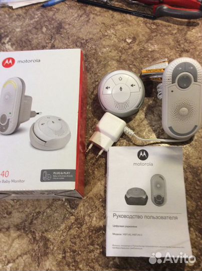 Радионяня Моторола в ремонт или на запчасти