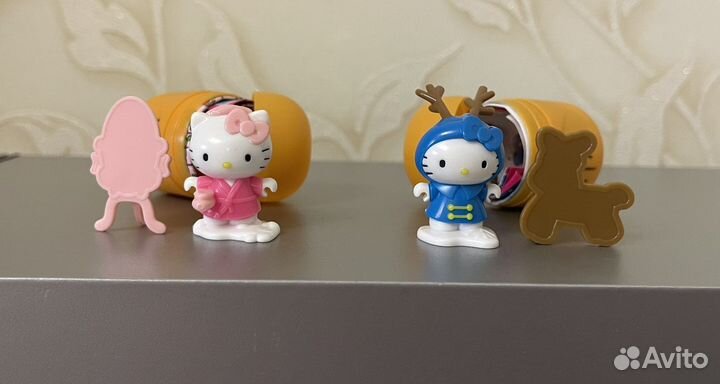 Игрушки Hello Kitty от Чупа Чупс, Киндер и др