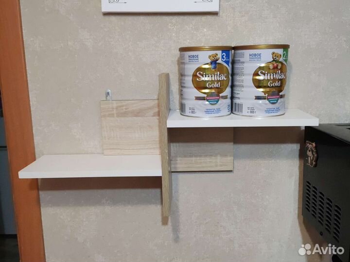 Полка настенная деревянная