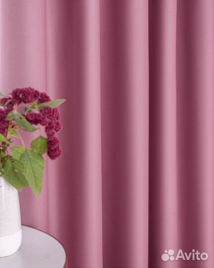 Шторы блэкаут Марсель Французский розовый