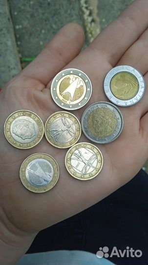 Монеты европы