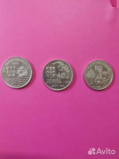 Монеты Португалии