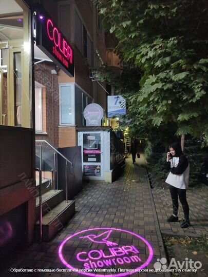 Гобо проектор для рекламы