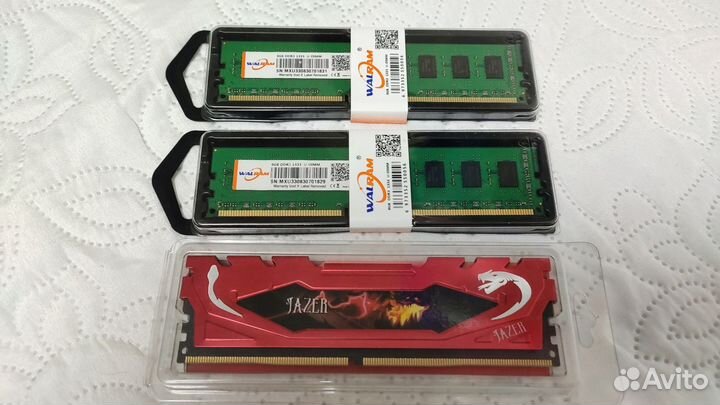 Оперативная память Ddr3 / Ddr4 / 8Gb не рабочие