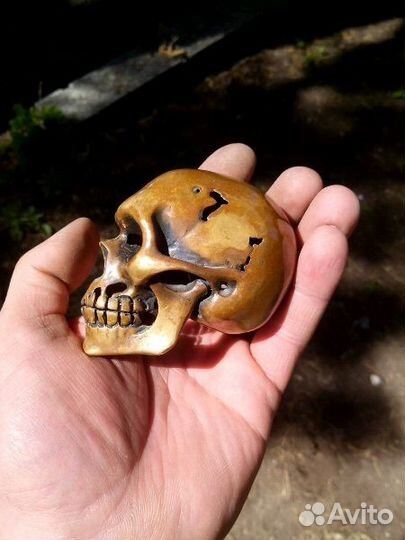 Бронзовый череп