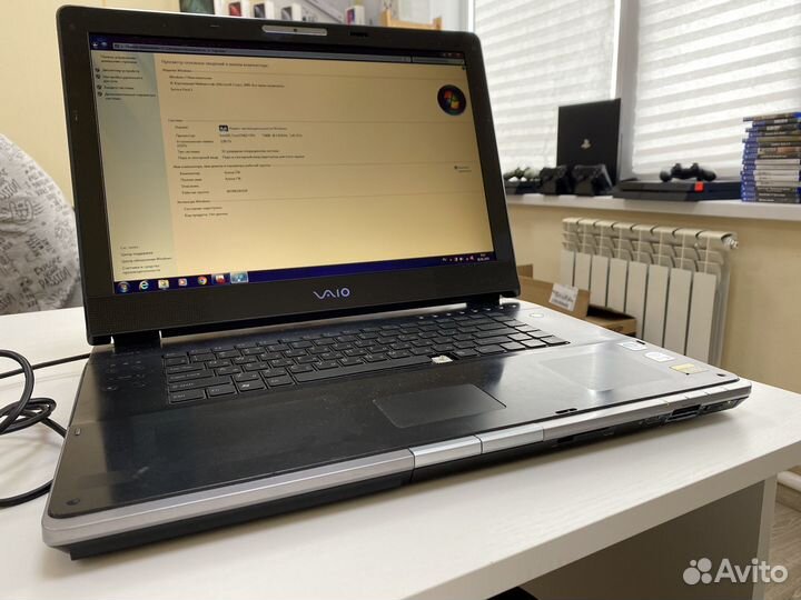 Ноутбук sony vaio