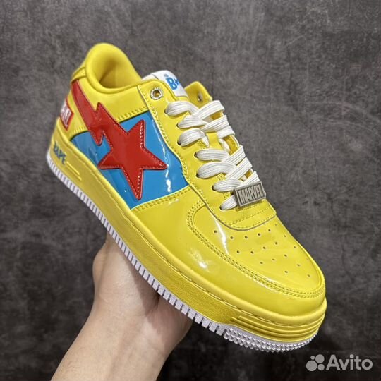 Bape bapesta Marvel кроссовки