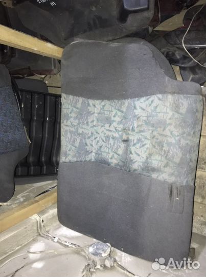 Нива Шевроле сиденья задние серые