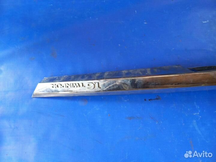 Хром накладка багажника opel astra h