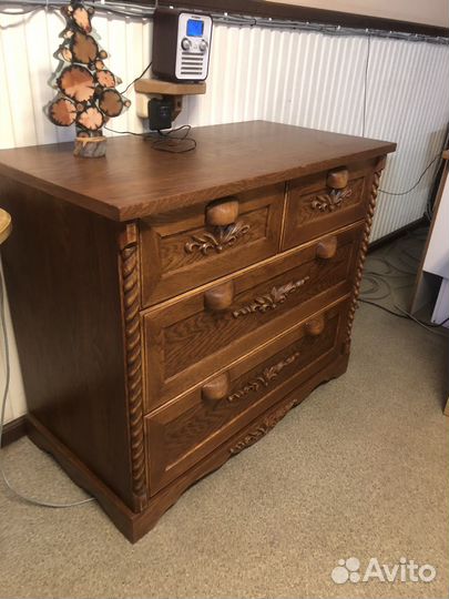 Комоды дубовые (массив дуба)