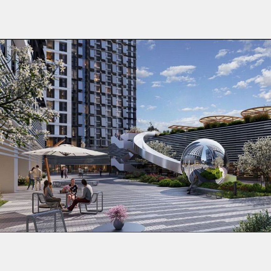 2-к. апартаменты, 61,2 м², 11/35 эт.