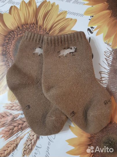 Носки детские теплые, верблюжие