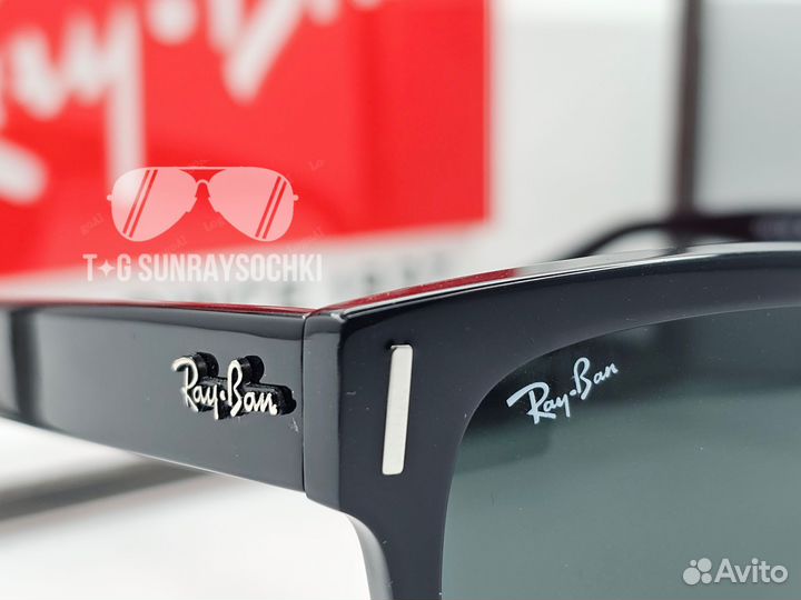 Очки Ray Ban 2190 Jeffrey Чёрные