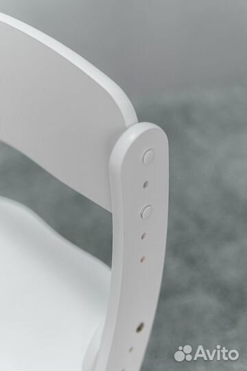 Растущий стул белый