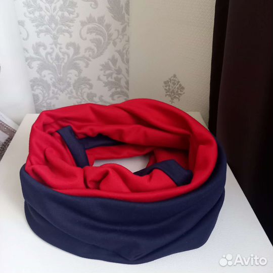 Снуд женский двухсторонний