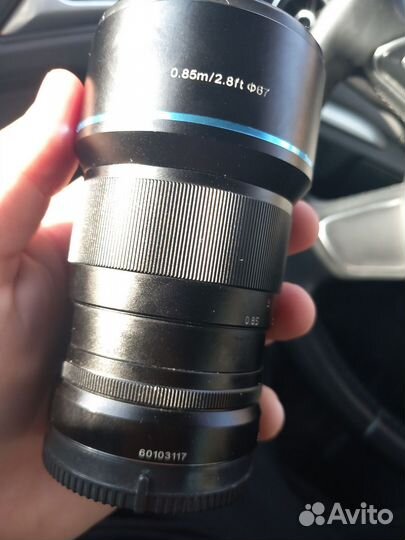 Объектив sirui anamorphic 50mm 1.8f 1.33x E-mount