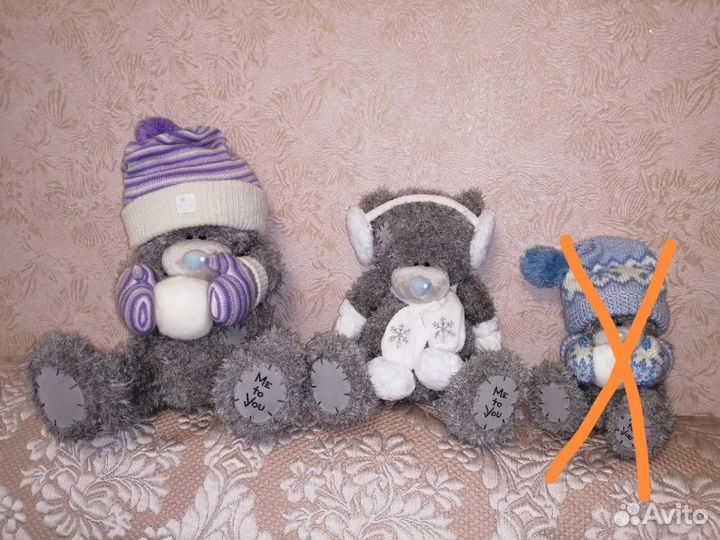 Медведи «me to you». Оригинал. Зимняя тематика