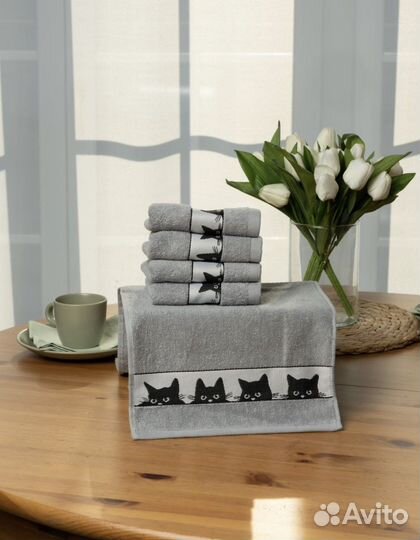Набор полотенец 5шт 30*60