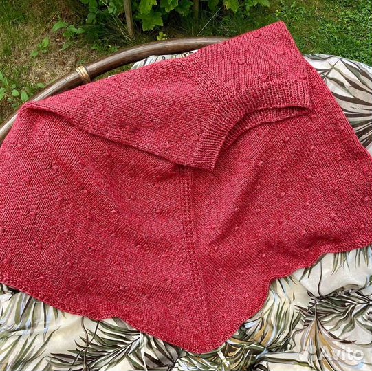 Платок шаль пончо