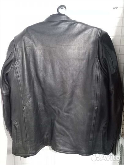 Кожаная мотокуртка