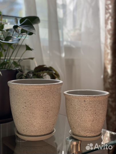 Горшок керамический, кашпо