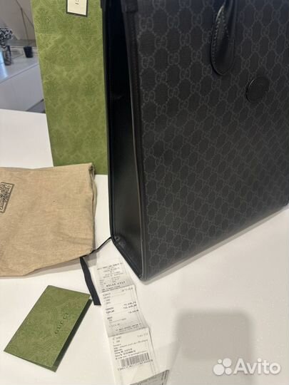 Мужская сумка gucci gg tote