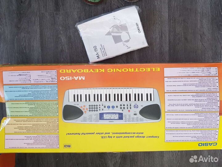 Детский синтезатор casio MA-150