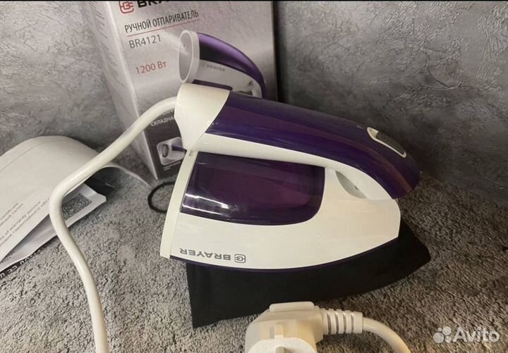 Ручной отпариватель новый brayer