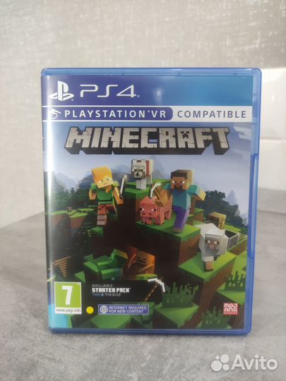 Диски на ps4 minecraft