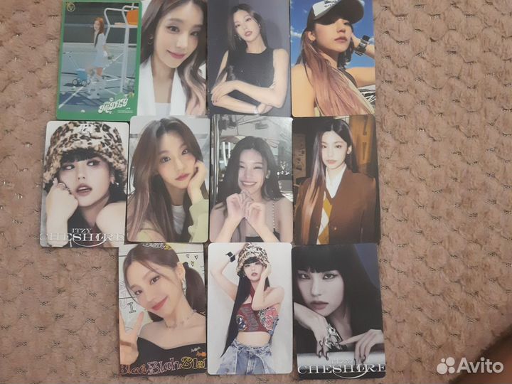 Карточки кпоп Itzy Кпоп Йеджи Рюджин Кпоп Карты