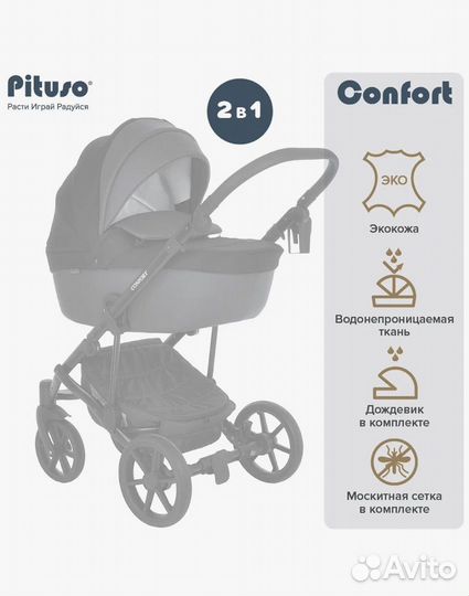 Детские коляски бу Pituso