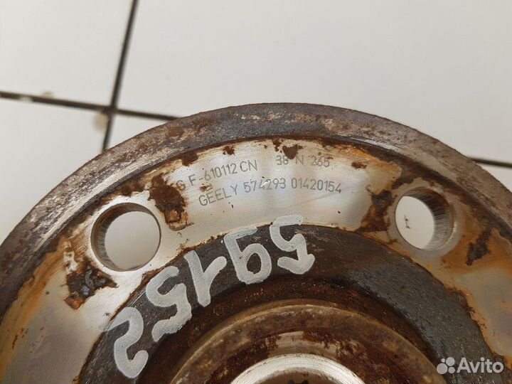 Ступица задняя (Geely Atlas)