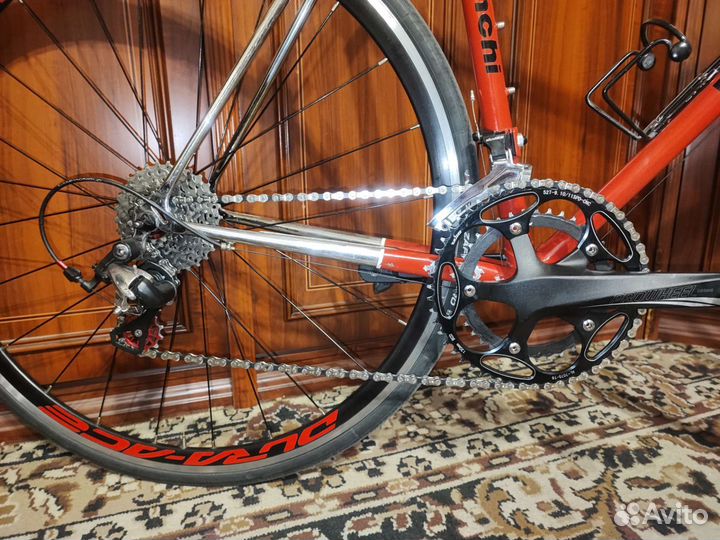 Шоссейный велосипед Bianchi винтаж columbus slx