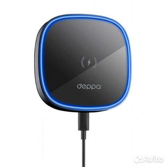 Автомобильный держатель Deppa Mage Safe QI Belka S