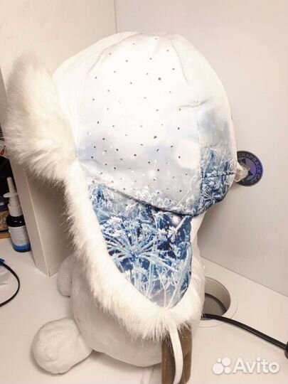 Шапка зимняя для девочки 50 52