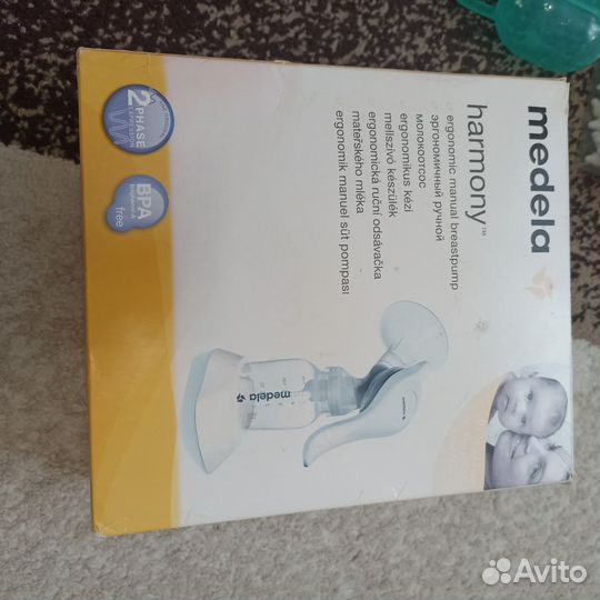 Молокоотсосы ручные, накладки на грудь